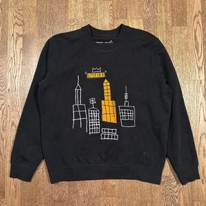 Coach x Jean-Michel Basquiat New York Empire Embroidered Sweatshirt Mens Small